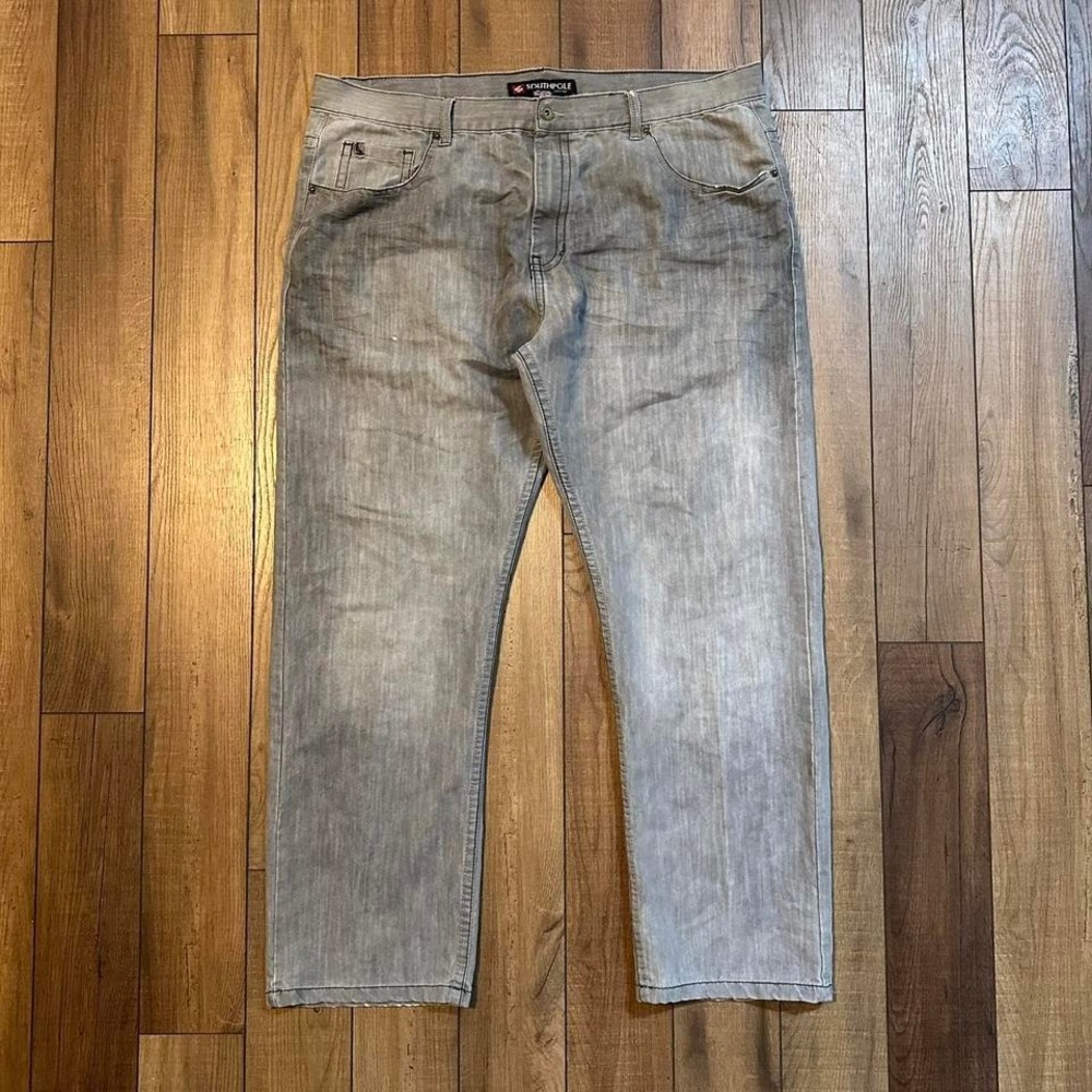 Y2K SouthPole Baggy Gray‎ Jeans Men's 44 x 32